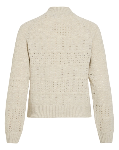 Vila - VISapna Strik Cardigan - Super Light Natural Melange